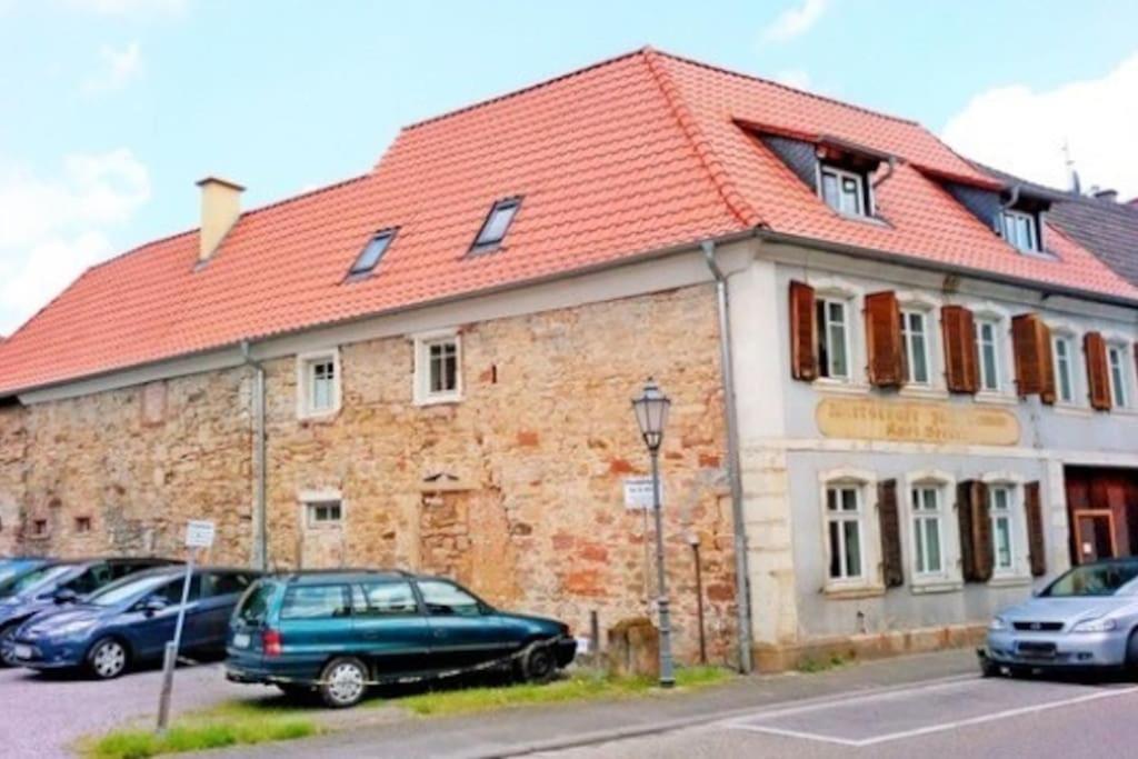 Ferienwohnung In Maison De Gres Klingenmünster エクステリア 写真